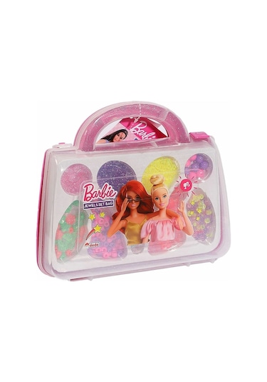 Fen Toys 03889 Barbie Takı Set Çanta Pembe