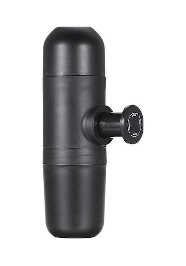 Pazly Geeroyoo Taşınabilir Seyahat Mini Manuel Kahve Makinesi - Qe Model - Altın Kahve Tozu: 10g, Su: 140ml, 8bar