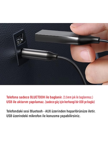 Aux - Usb Bluetooth Yapma Usb Aux Bluetooth Dönüştürcü Yapma Kit