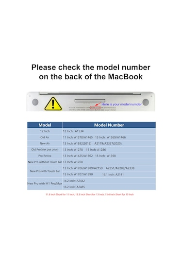 MacBook Air 13" A2179 / A2337 Desenli Koruyucu Laptop Kılıfı Salam Işığı No.2