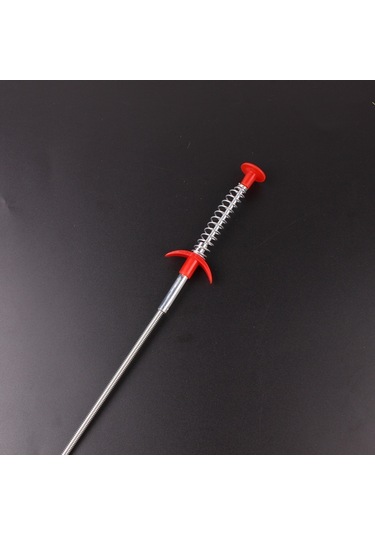 Sones Metal Tel Fırça El Mutfak Lavabo Temizleme Kancası Kanalizasyon Tarama Cihazı