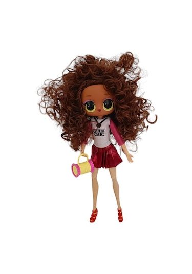 Lol 2'li Liya Bebek Saçlı Bebek 8287,aksesuarlı Oyuncak Model Figür