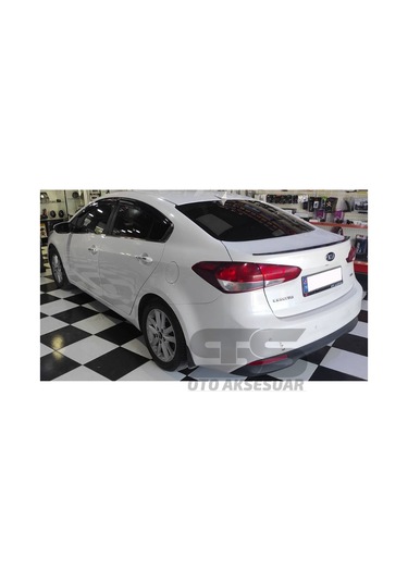 Kia Cerato Bagaj Üstü Slim Spoiler Piano Black Parlak Siyah (Sts Oto Aksesuar) 01