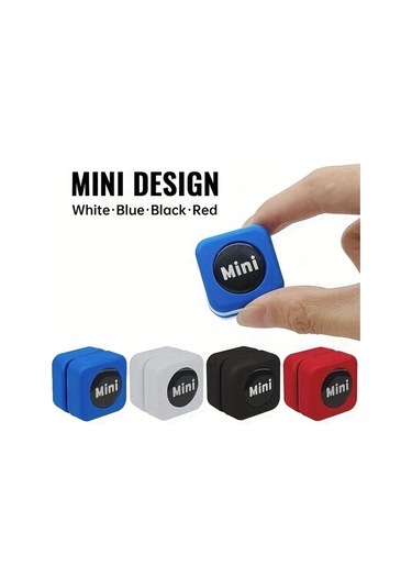 Elmpaly Beyaz Mini Çift Taraflı Manyetik Akvaryum Fırçası - Yosun Temizleme Kazıyıcı