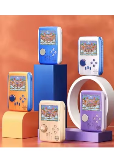 Mini 1000+1 Retro Nostaljik Elde Taşınabilir Oyun Konsolu -1064