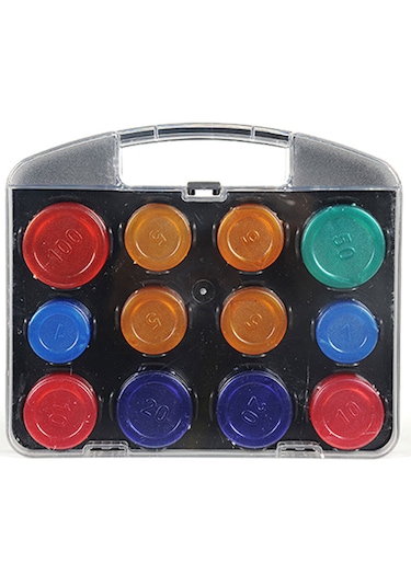 Poker Fişi Çantalı 96 Chip Çip Oyun Seti