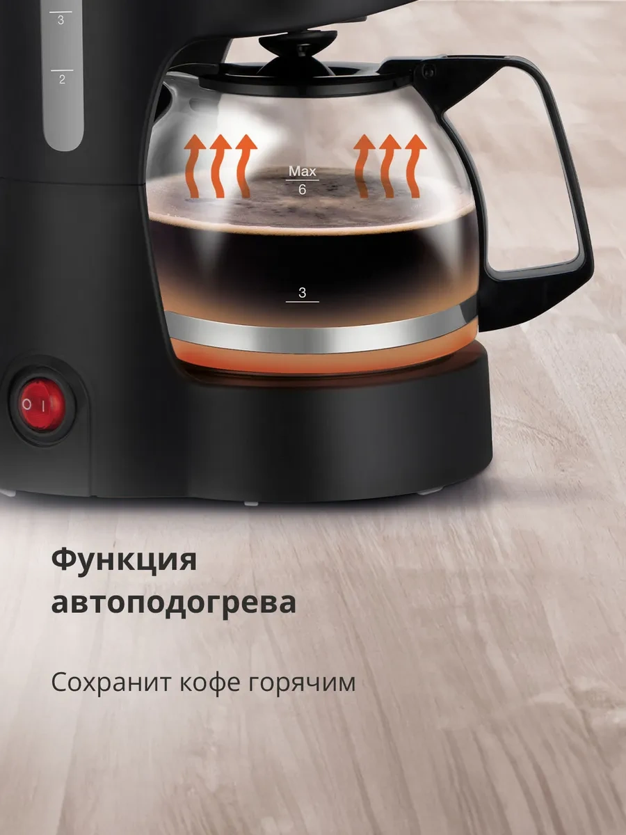 Blackton BT CM1111 650 W Isı Tutucu Filtre Kahve Makinesi 58072801