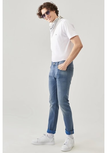 Lee Luke Slim Tapered Erkek Jean Pantolon L719026uq 001