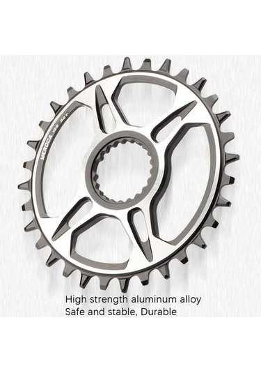 Ebitda Shimano M7100/8100/9100 32t Tek Disk İçin Pozitif Negatif Diş Onarım Diski Gümüş Gümüş