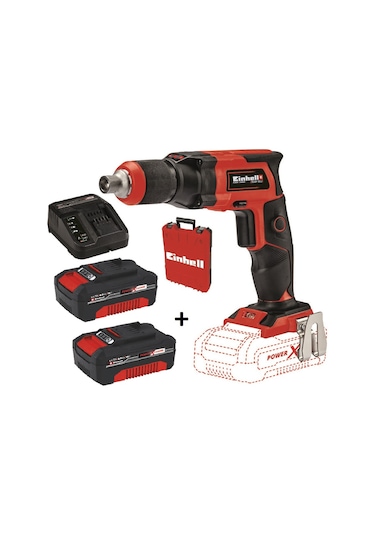 Einhell TE-DY  18V Akülü Alçıpan Vidalama + 2 x 4.0 Ah Starter Kit