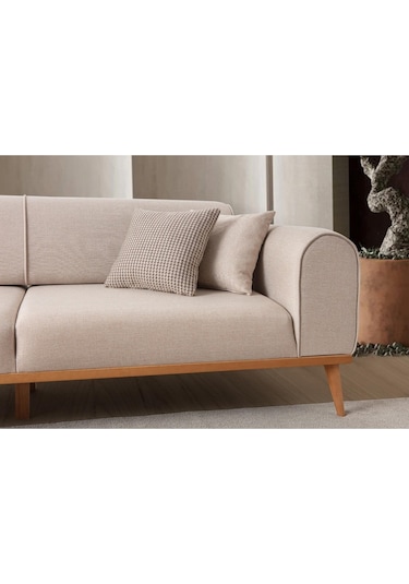 Rebull 3'lü Koltuk Sütlü Kahve