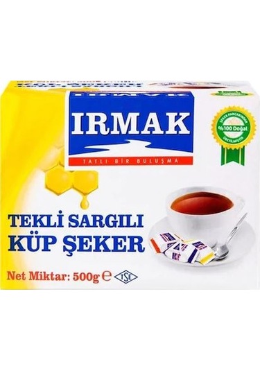 Irmak Tek Sargılı Küp Şeker 500 G