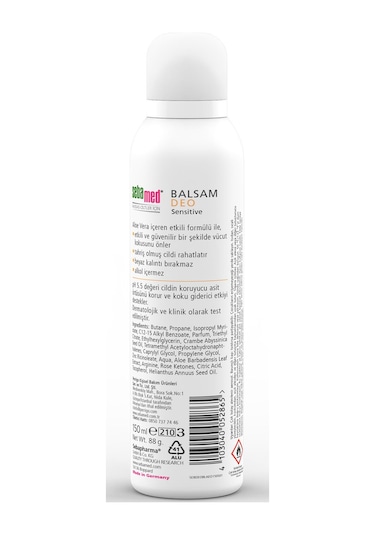 Sebamed Sensitive Aerosol Balsam Deodorant 150 ML