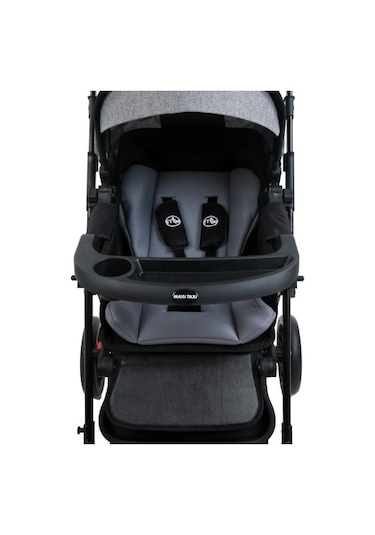Maxi Taxi Milano Çift Yönlü Bebek Arabası-gri MAXITAXI.061 Gri