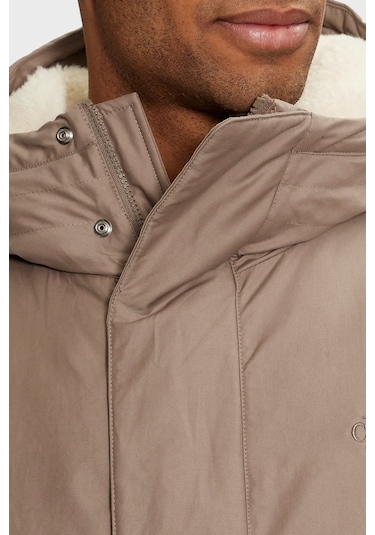Calvin Klein Erkek Parka J30j326082 Pav Gri Gri