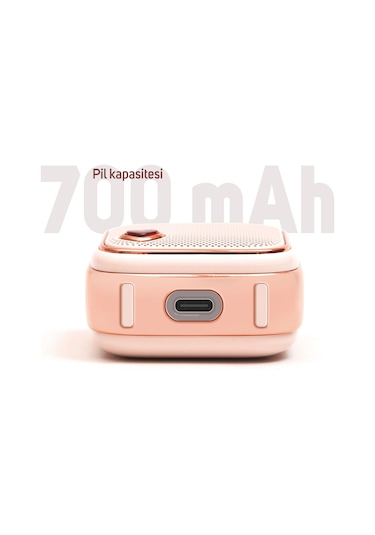 Divoom Ditoo Pro Bluetooth Hoparlör Ve Ses Kayıt Özellikli Lovelock  Seti, Pembe