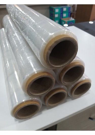 6 Adet Saygın Pack Palet Streç Film 17mikron 50cm 1150gr.