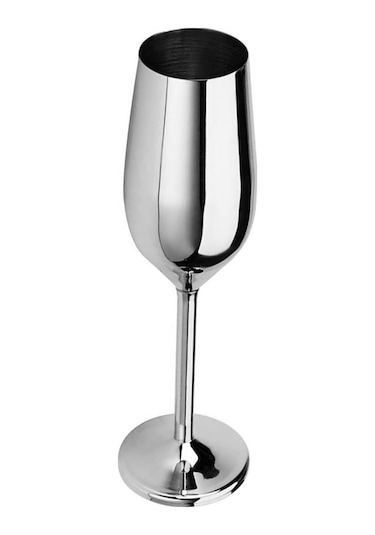 Paslanmaz Çelik 210 Ml. Şampanya Şarap Bardağı Kadeh Cin330by