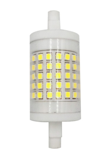 Dianziye R7s Tabanlı 75 Led Mısır Lambası, 220-240v 10w, Sürekli Dimmable, 360 Aydınlatma, Ip42 Su Geçirmez, Beyaz Işık