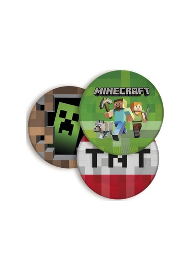 Davajdarit' Partiler İçin Minecraft Belirsiz Mutfak Eşyaları 151055273 100 adet