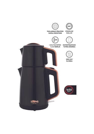 Stilevs Çays 1650 W Çay Makinesi