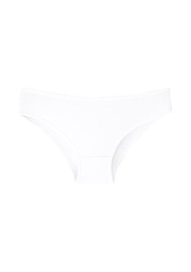 Kadın Düz Renkli Külot 7'li Paket Pamuklu Likralı Esnek Ve Yumuşak Kumaş Kahve