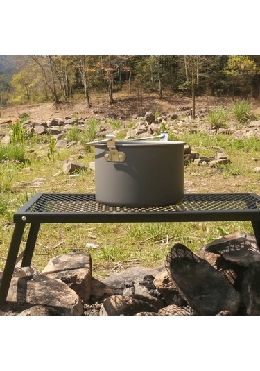 Ulzyvf Yürüyüş Tenceresi Skycity Sırt Seyahat Seti Pişirme Oksit Kamp Hava Gümüş Çanta Av Askılı Alümina Açık 4.2l Gümüş Gümüş