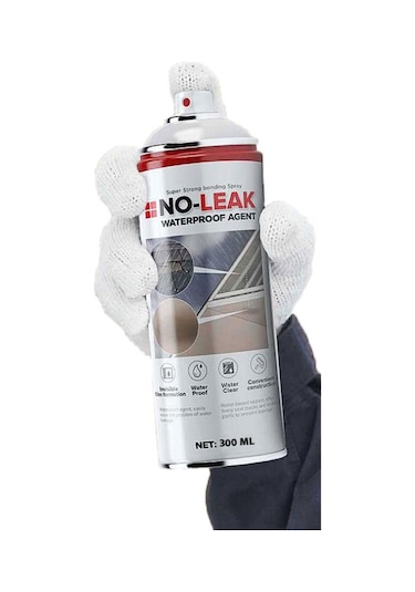 Fixtime NoLeak Su İzolasyon Sızıntı Onarım Spreyi Su Geçirmez Beyaz 400ML