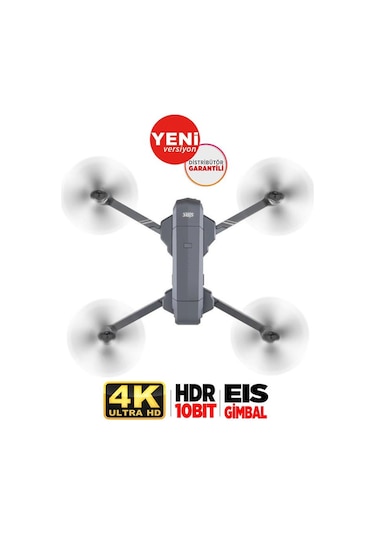 SJRC F11 Pro 4K Kameralı Drone Seti - 1.5 KM Menzil - 26 Dakika Uçuş Süresi + Çanta