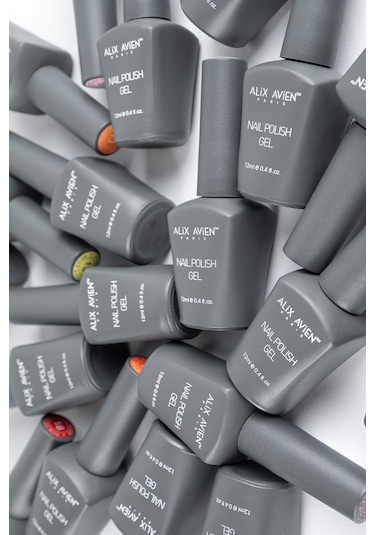 Alix Avien İnci Beyaz Kalıcı Oje 52-yoğun Renk Veren Jel Oje 12 Ml-nail Uv Gel Polish 52