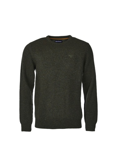 Barbour Tisbury Crew Kazak Gn91 Forest Green Yeşil