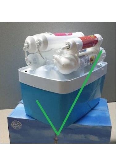 Kapalı Kasa Su Arıtma Cihazları Için Quick Girişli 80 Gpd Membran 5 Aşamalı Filtre Seti