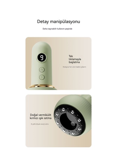 Jianfan Elektrikliçukuru Makinesi Kazıma Aleti Yşil Yeşil