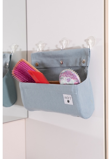 Çok Amaçlı Dolap İçi Düzenleyici Banyo Mutfak Organizer Mavi