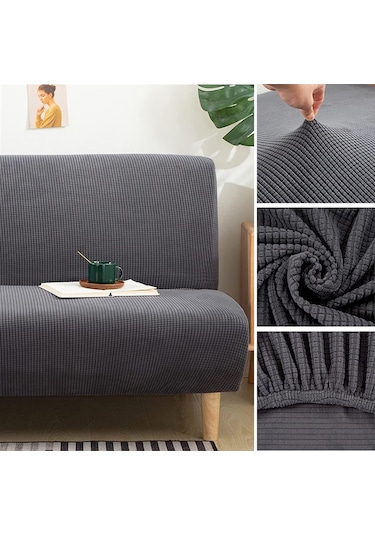 Qingmipy Esnek Mikrofiber Koltuk Yatak Örtüsü - Siyah, Orta Boy 160-190cm , Lekelere Karşı Koruma, Çocuk Ve Evcil Hayvanlar İçin İdeal Siyah