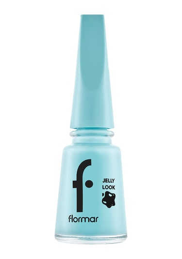 Flormar Jel Görünümlü Parlak Oje (gökyüzü Mavisi) - Jelly Look Nail Enamel - Jl09 Sky Blue - 8690604233670