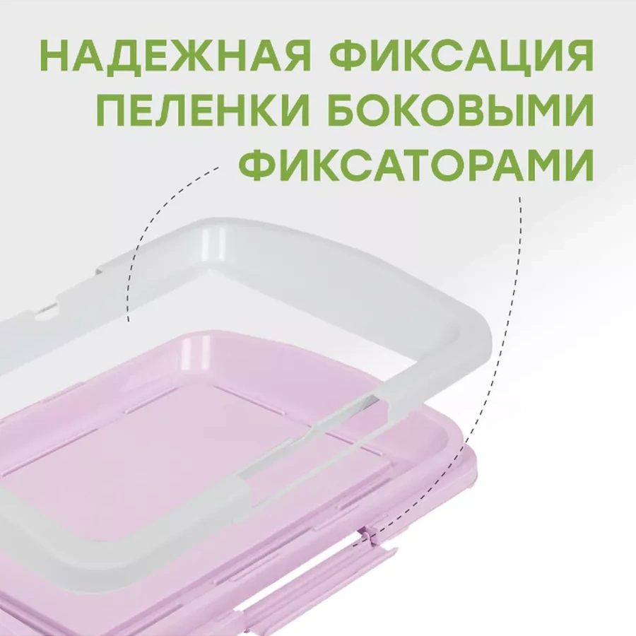 Stefan Köpekler İçin Tek Kullanımlık Ped İle Kullanılabilen S Beden Tuvalet, 47x34x5,5 Cm 14716732