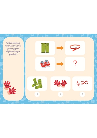 Dikkat Atölyesi Yayınları Okul Öncesi 4-6 Yaş Evde 3'lü Etkinlik Seti