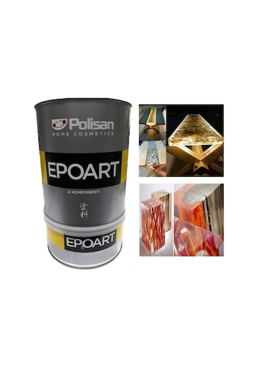 Polisan Epoart Ultra Şeffaf Epoksi Reçine