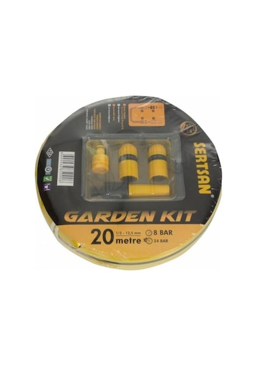 Sertsan Garden Kit - Bahçe Hortum Seti 1/2" 20 Metre