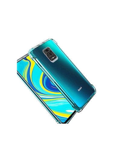 Xiaomi Redmi Note 9S Kilif Seffaf Nitro Anti Shock Kapak 389836786