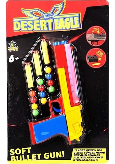 Erdem Oyuncak Desert Eagle Sünger Mermi Atan Tabanca Er-Des-02