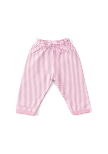 Uygun Bebe 2'li Pamuklu Patiksiz Bebek Pantolonu Pembe