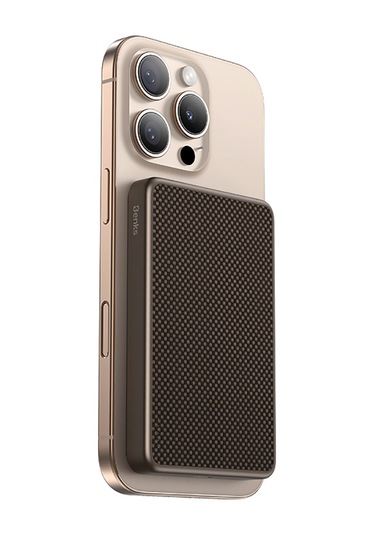 Benks Mp17 Armorgo M-safe Özellik Armortint Aramid Fiber Qi2 Teknolojili Powerbank 15w 10000mah Gold Gold