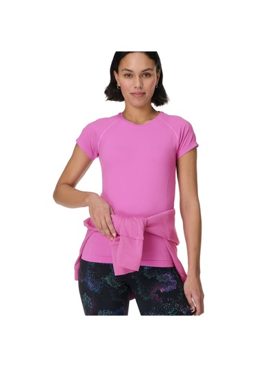 Sweaty Betty Sweaty Betty Athlete Seamless Workout Kadın Koşu Tişört 5104 Çok Renkli