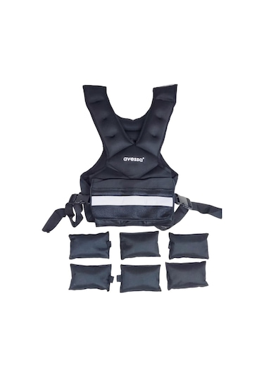 Avessa Wv-5 Kg Ağırlık Yeleği Siyah