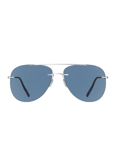 Silhouette 8751 75 7000 Unisex Güneş Gözlüğü Mavi