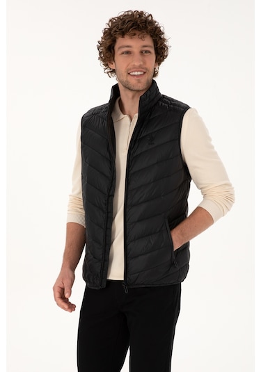 U.s. Polo Assn. Erkek Siyah Yelek Dokuma 50310045-vr046 Siyah
