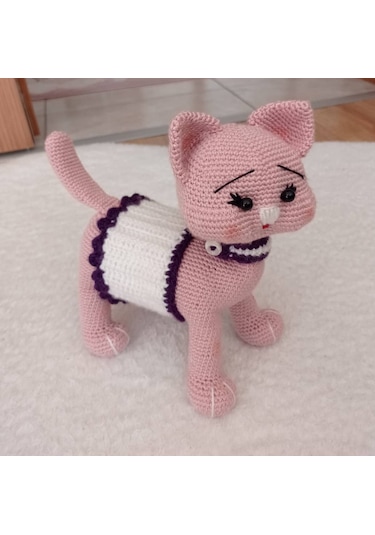 Amigurimi Pembe Kedicik Pembe
