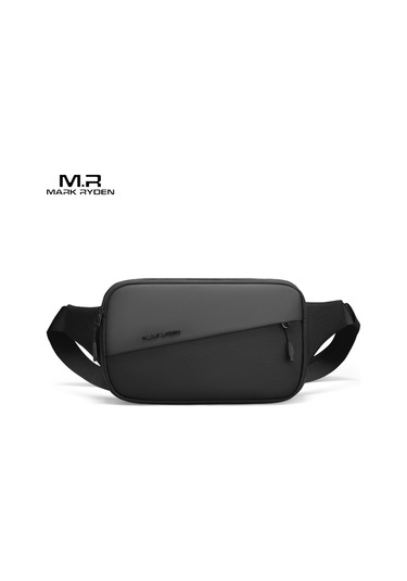 Erkekler İçin Şık Ve Fonksiyonel Omuz Çantası - Günlük Kullanıma Uygun Siyah Tasarım Siyah